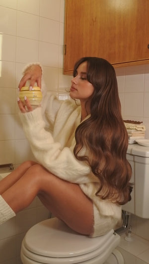 Glossy Hair Routine